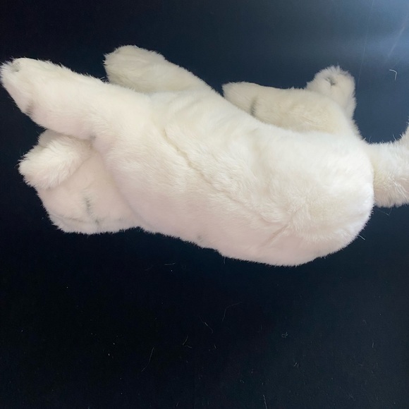 Vintage HTF White Lion Cub Realistic stuffed animal plush 26 - Picture 6 of 7